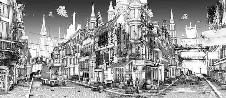 三维动画制作场景图 三维动画制作场景图