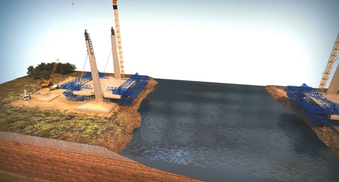 施工三维动画制作效果展示 施工三维动画制作效果展示